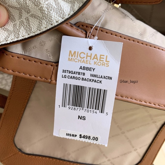 Michael Kors Abbey Large Cargo Backpack - Picture 8 of 8